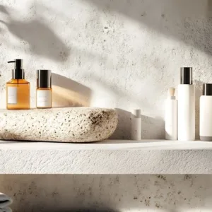 Cozy Stone Bathroom