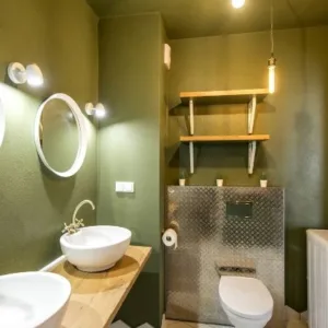 Ethereal Glow Bathroom